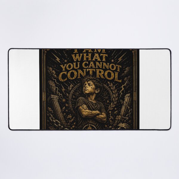 Item preview, I Am What You Cannot Control | Defiant Spirit Philosophy designed and sold by INNER FORGE.
