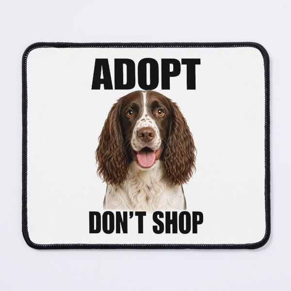 Item preview, Adopt Don’t Shop – Rescue Pet Lover Design designed and sold by TheCanineCanvas.