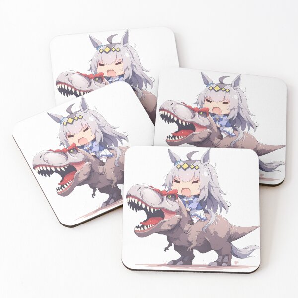 Item preview, Oguri Cap Uma Musume Chibi Dinosaur Charge designed and sold by Dashsopaner.