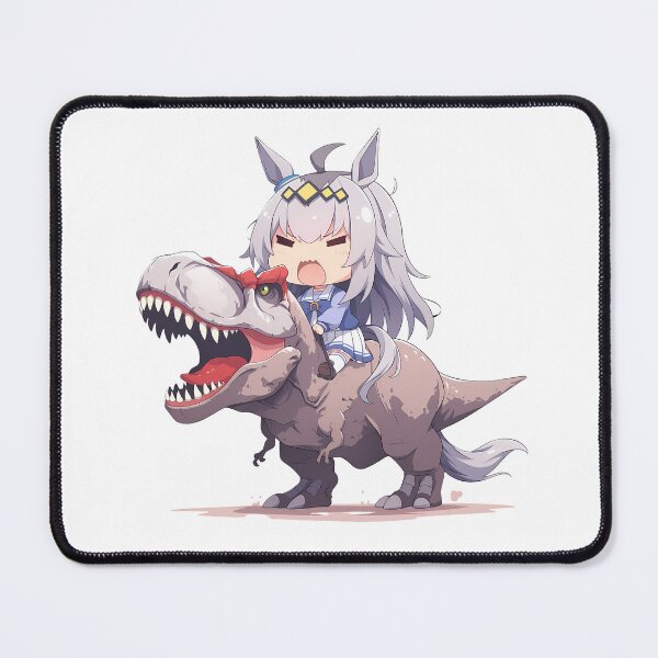 Item preview, Oguri Cap Uma Musume Chibi Dinosaur Charge designed and sold by Dashsopaner.