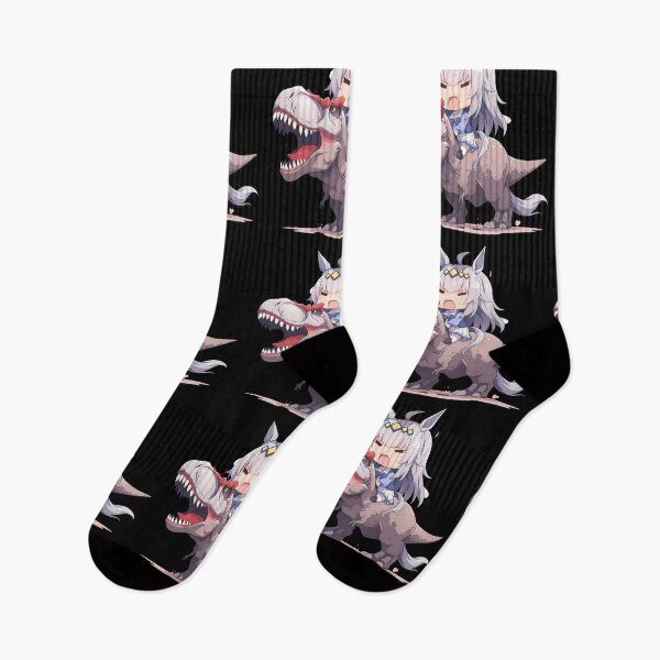 Item preview, Oguri Cap Uma Musume Chibi Dinosaur Charge designed and sold by Dashsopaner.
