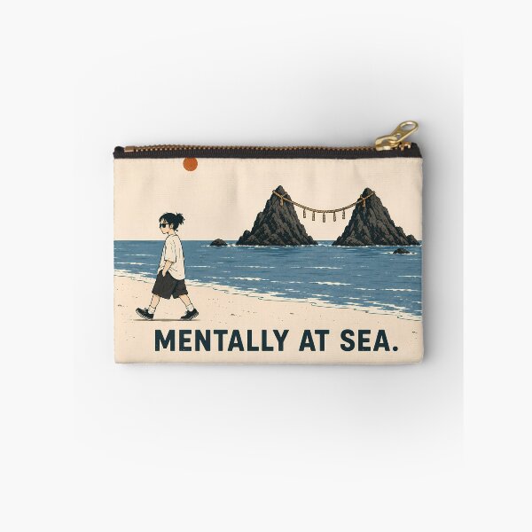 Item preview, Mentally At Sea Retro Lo-Fi Aesthetic Illustration designed and sold by LazyPaw Design.