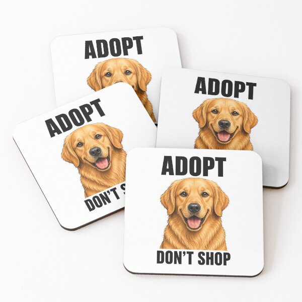 Item preview, Adopt Don’t Shop – Rescue Pet Lover Design designed and sold by TheCanineCanvas.