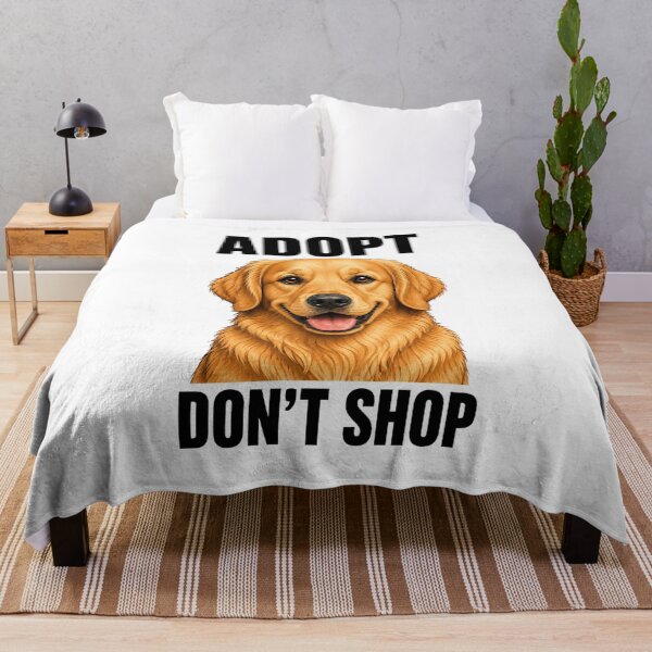 Item preview, Adopt Don’t Shop – Rescue Pet Lover Design designed and sold by TheCanineCanvas.