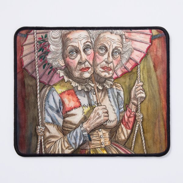 Item preview, Edith & Cynthia, the Conjoined Twins (Moribundum Carnelevarium Series) designed and sold by oddfruit.