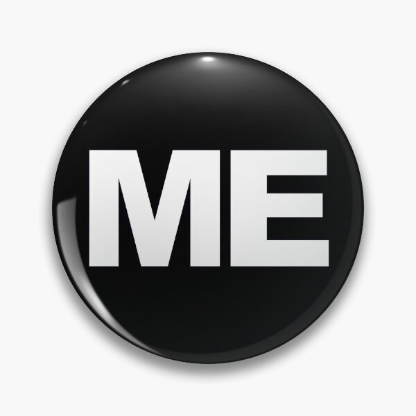Item preview, ME — White Minimal Bold Type Statement designed and sold by WORDPAUSE.