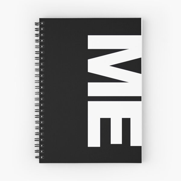 Item preview, ME — White Minimal Bold Type Statement designed and sold by WORDPAUSE.