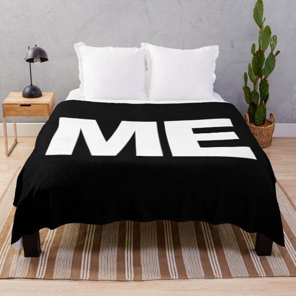 Item preview, ME — White Minimal Bold Type Statement designed and sold by WORDPAUSE.