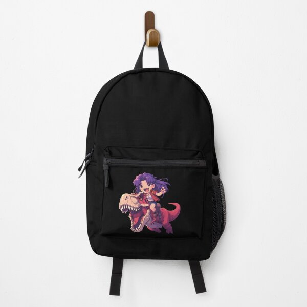 Item preview, Misato Katsuragi Evangelion Chibi Red Dinosaur Adventure designed and sold by Dashsopaner.