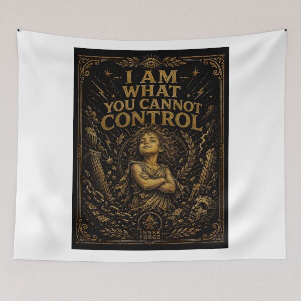 Item preview, I Am What You Cannot Control | Independent Spirit Philosophy designed and sold by INNER FORGE.
