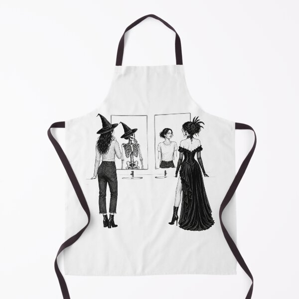 Item preview, Witch Mirror Reflection Gothic Alter Ego Art designed and sold by NESTORY-Studio.