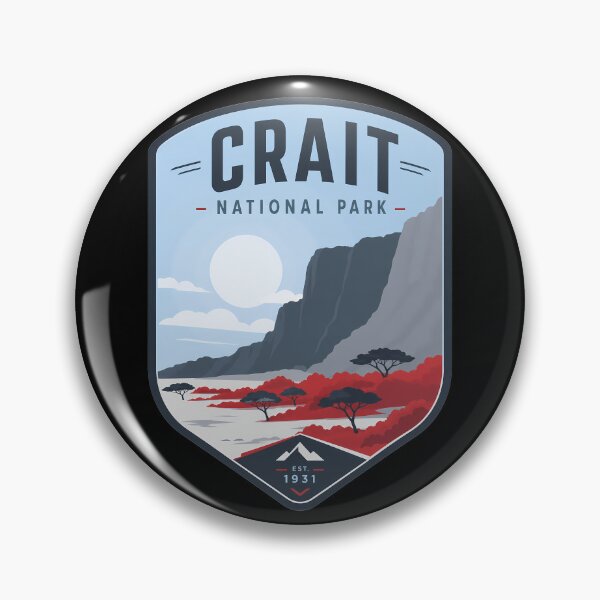 Item preview, Crait National Park Nature Landscape designed and sold by FrontierCosmic.