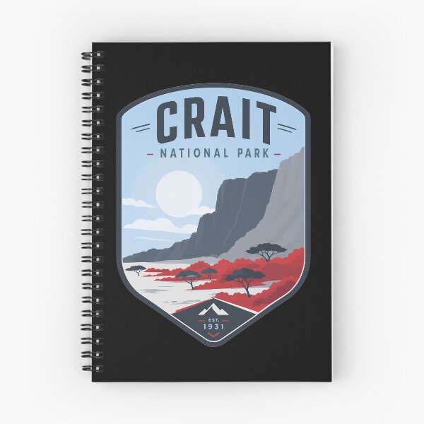 Item preview, Crait National Park Nature Landscape designed and sold by FrontierCosmic.
