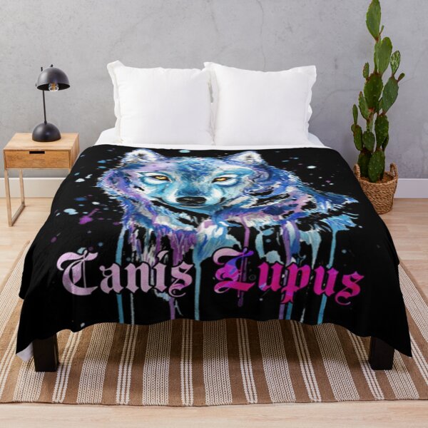 Item preview, Wolf Totem (Midnight Wolf) designed and sold by Davisdazzling.