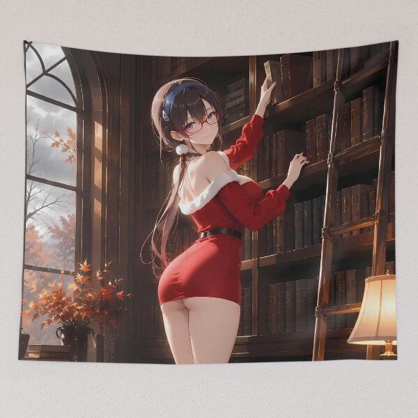 Item preview, Makinami Mari Illustrious Neon Genesis Evangelion Autumn Library designed and sold by Dashsopaner.