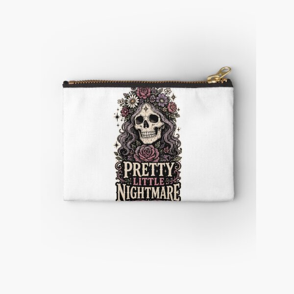 Item preview, Skull with Botanical Circlet & Little Nightmare designed and sold by markymaarty.