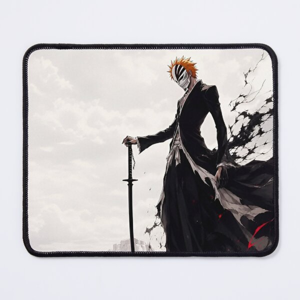 Item preview, Kurosaki Ichigo | Masked Soul Reaper Warrior – Dark Samurai Anime Sword Art designed and sold by Dyan4.