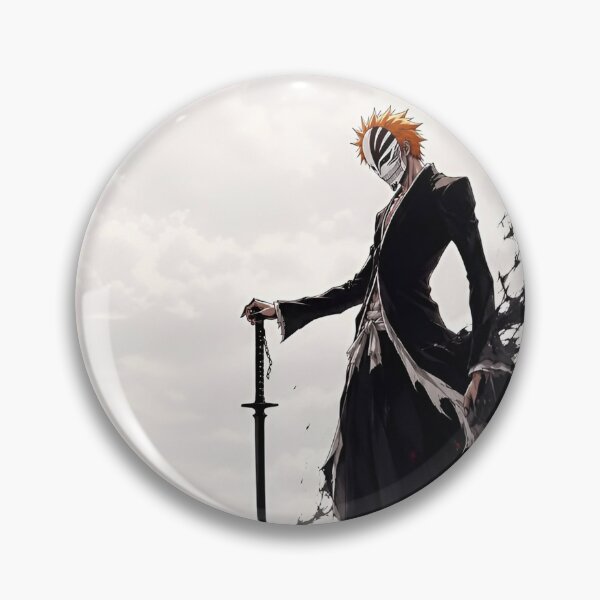 Item preview, Kurosaki Ichigo | Masked Soul Reaper Warrior – Dark Samurai Anime Sword Art designed and sold by Dyan4.