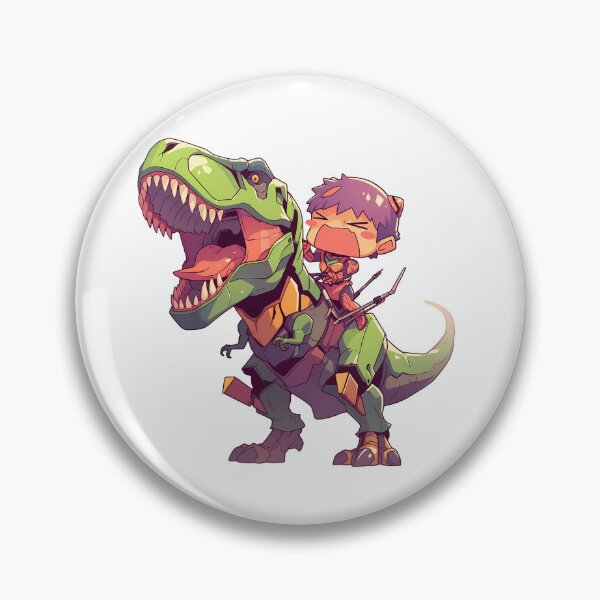 Item preview, Evangelion Unit 01 Neon Genesis Evangelion Chibi Dinosaur Fusion designed and sold by Dashsopaner.