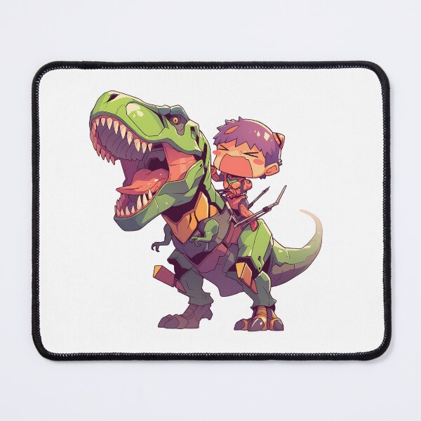 Item preview, Evangelion Unit 01 Neon Genesis Evangelion Chibi Dinosaur Fusion designed and sold by Dashsopaner.