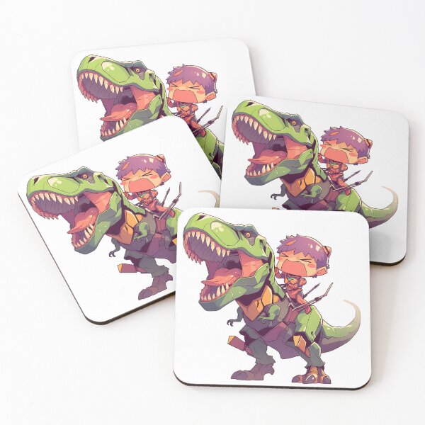 Item preview, Evangelion Unit 01 Neon Genesis Evangelion Chibi Dinosaur Fusion designed and sold by Dashsopaner.