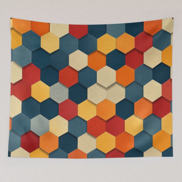 Item preview, Vintage Retro Faceted Cube 70s Masterpiece designed and sold by scicilysimonee.
