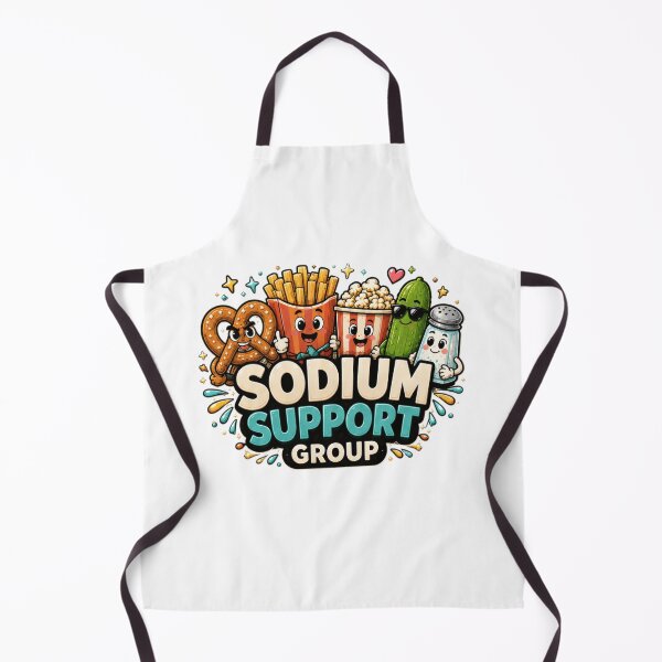 Item preview, Sodium Support Group Funny Salty Snack Food designed and sold by markymaarty.