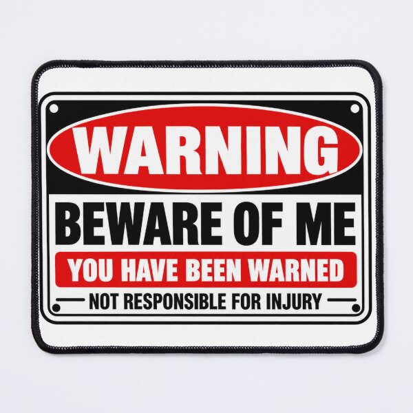 Item preview, Warning Beware of Me Funny T-Shirt designed and sold by MaryJo's Funny T Shirts.