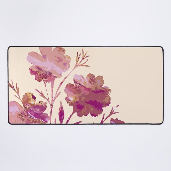 Item preview, Pink Floral Explosion Stencil Art designed and sold by GAP90.