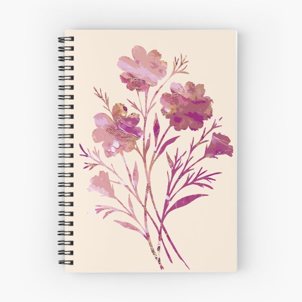 Item preview, Pink Floral Explosion Stencil Art designed and sold by GAP90.