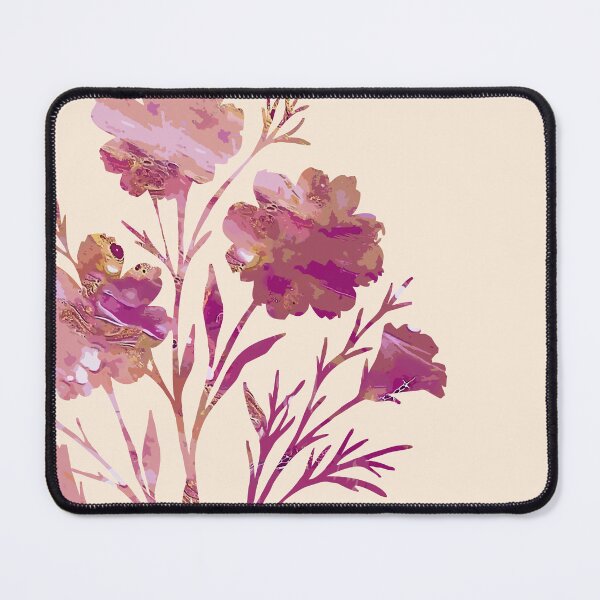 Item preview, Pink Floral Explosion Stencil Art designed and sold by GAP90.