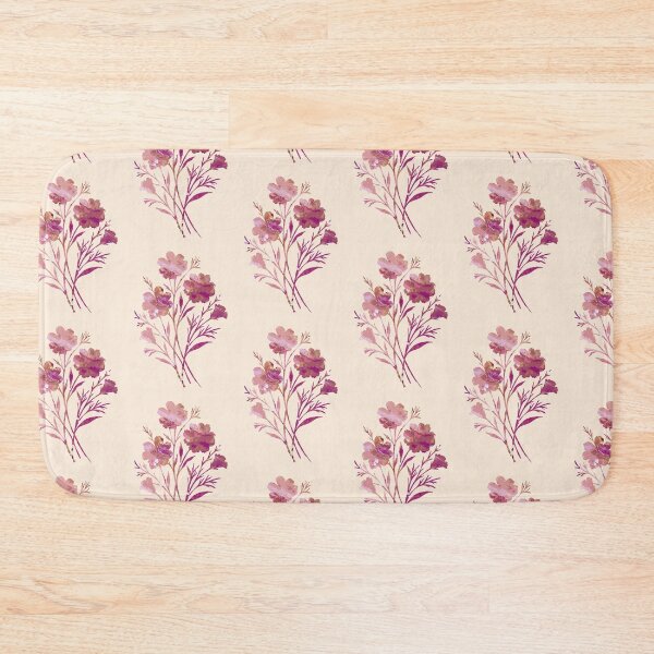 Item preview, Pink Floral Explosion Stencil Art designed and sold by GAP90.