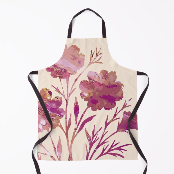 Item preview, Pink Floral Explosion Stencil Art designed and sold by GAP90.