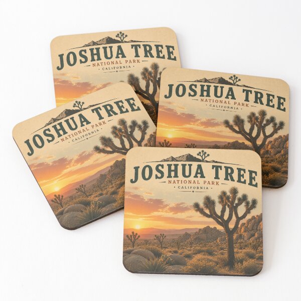 Item preview, Joshua Tree National Park - California Stickers/Posters designed and sold by projectbadass.