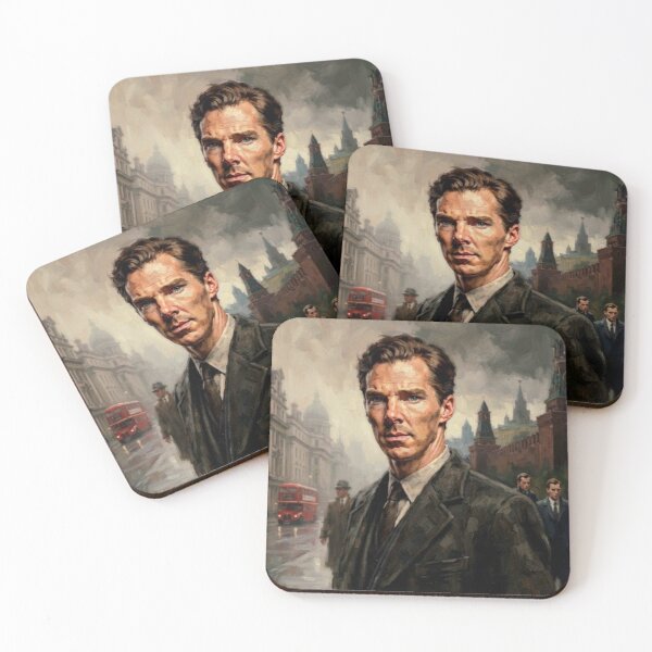 Item preview, The Courier Spy Thriller Fine Art Tribute designed and sold by Art's Diner.