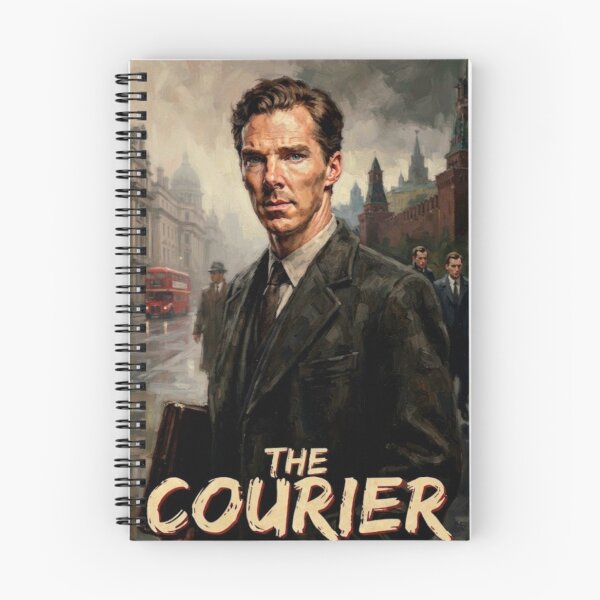 Item preview, The Courier Spy Thriller Fine Art Tribute designed and sold by Art's Diner.