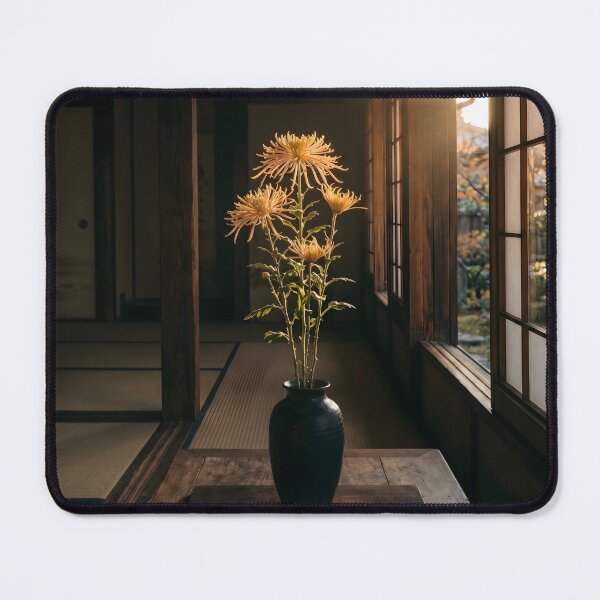 Item preview, Saga Kiku Chrysanthemum Traditional Japanese Autumn designed and sold by conohitoAI-ArtGallery.