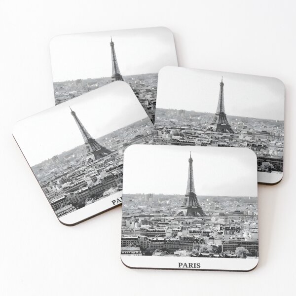 Item preview, Black and White Eiffel Tower Paris designed and sold by RyanEmanuele.