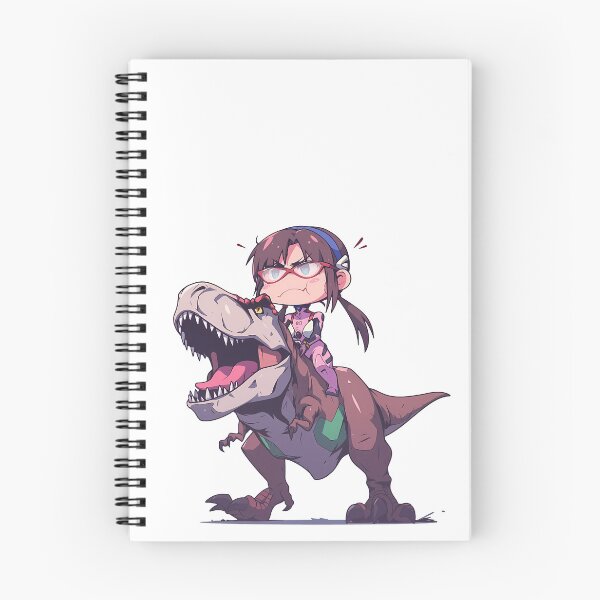 Item preview, Makinami Mari Illustrious Evangelion Chibi Dinosaur Ride designed and sold by Dashsopaner.