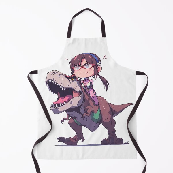 Item preview, Makinami Mari Illustrious Evangelion Chibi Dinosaur Ride designed and sold by Dashsopaner.