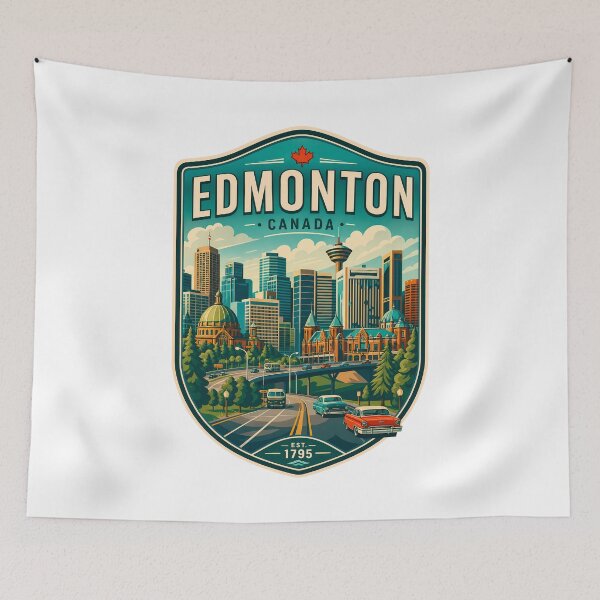 Item preview,  Edmonton Alberta Canada Landscape  designed and sold by FrontierCosmic.