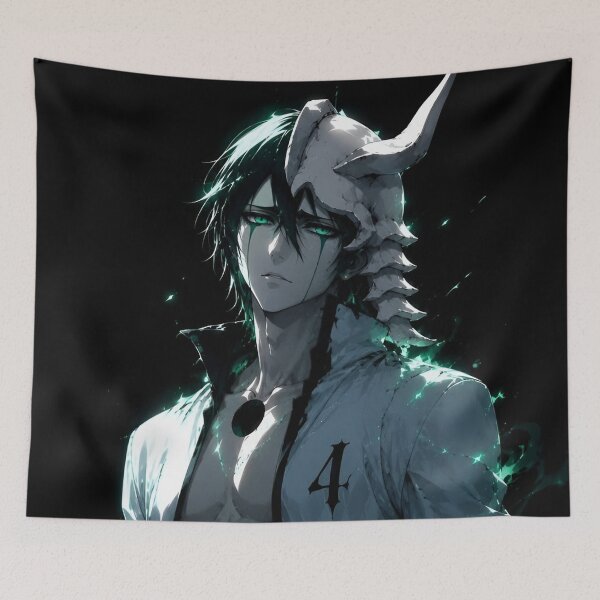 Item preview, Ulquiorra Cifer | Dark Horned Warrior – Emerald Soul Anime Fantasy Character designed and sold by Dyan4.