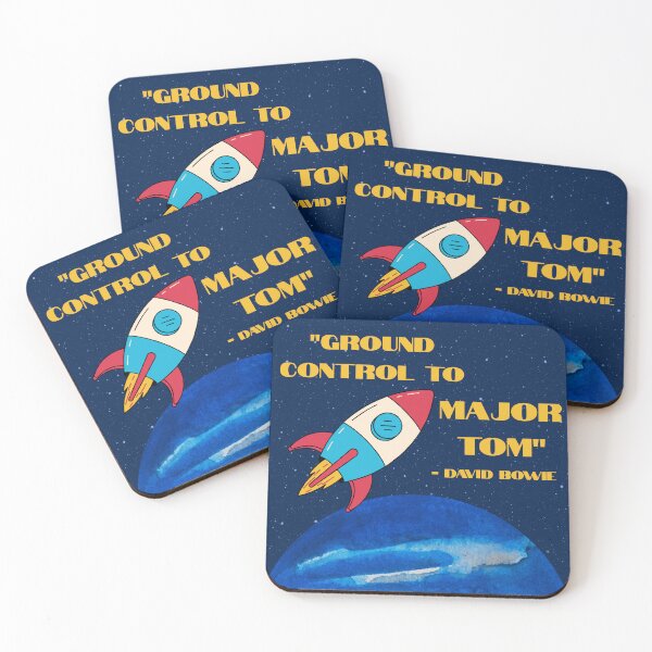Item preview, "Ground Control to Major Tom" - David Bowie designed and sold by foxgloveart357.