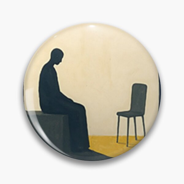 Item preview, Stillness- Minimalist Dark Silhouette Abstract Interior Art designed and sold by Moodzu.