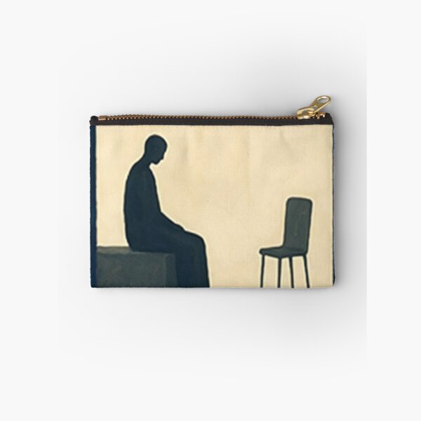 Item preview, "Stillness" - Minimalist Dark Silhouette Abstract Interior Art designed and sold by Moodzu.