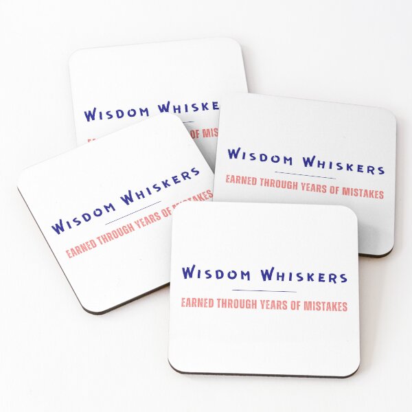 Item preview, Wisdom Whiskers Earned Through Years of Mistakes  designed and sold by DirtyBeards.