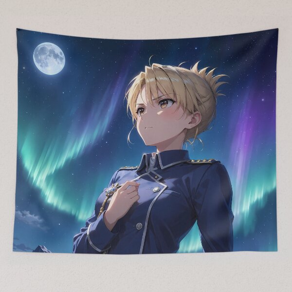 Item preview, Riza Hawkeye Fullmetal Alchemist Aurora Night Watch designed and sold by Dashsopaner.