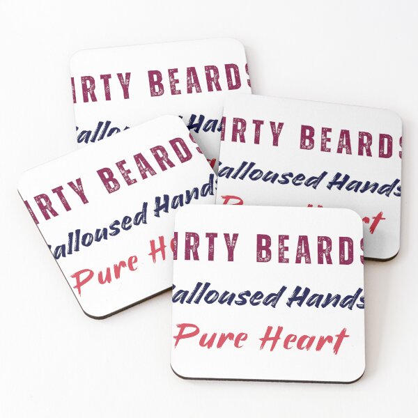 Item preview, Dirty Beards Calloused Hands Pure Heart T-Shirt designed and sold by DirtyBeards.