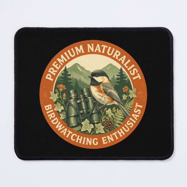 Item preview, Certified Bird Nerd Birdwatching Vintage Badge designed and sold by limos.