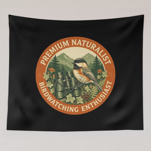 Item preview, Certified Bird Nerd Birdwatching Vintage Badge designed and sold by limos.